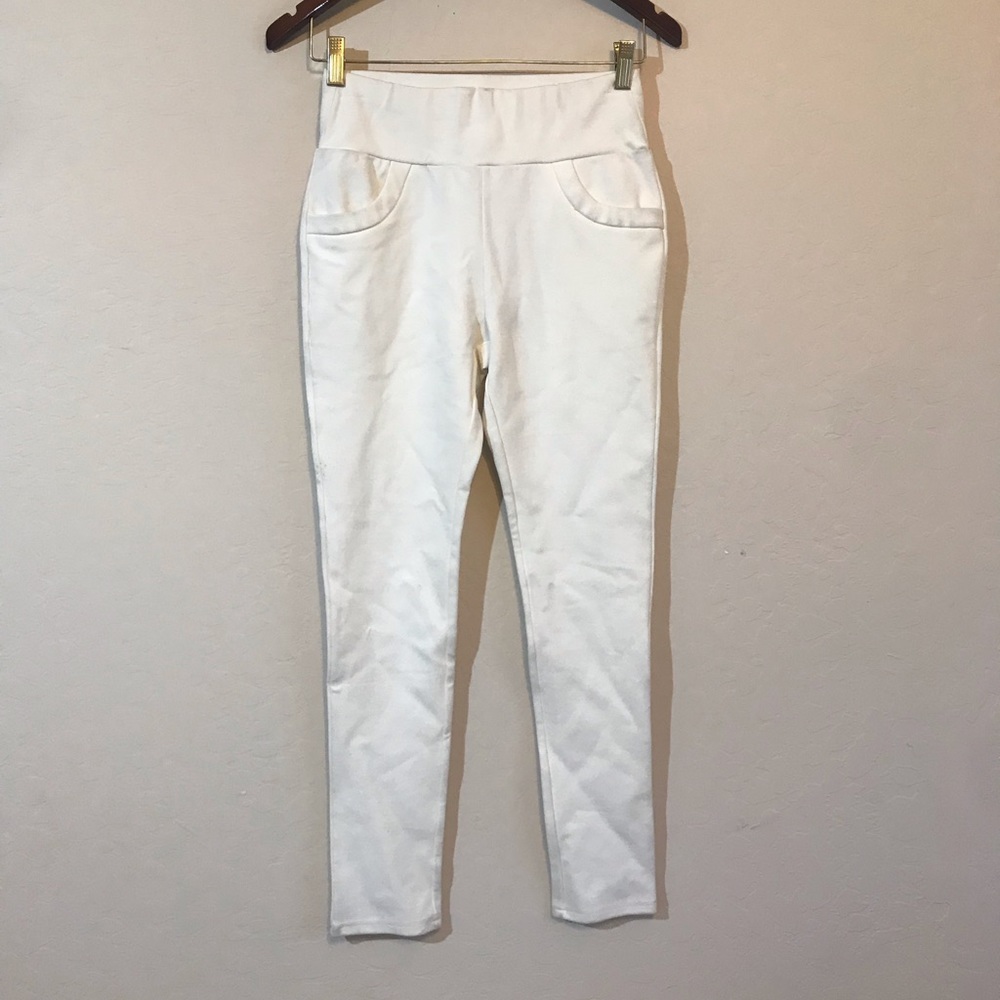 Gracia High Waisted Skinny Leg Pants